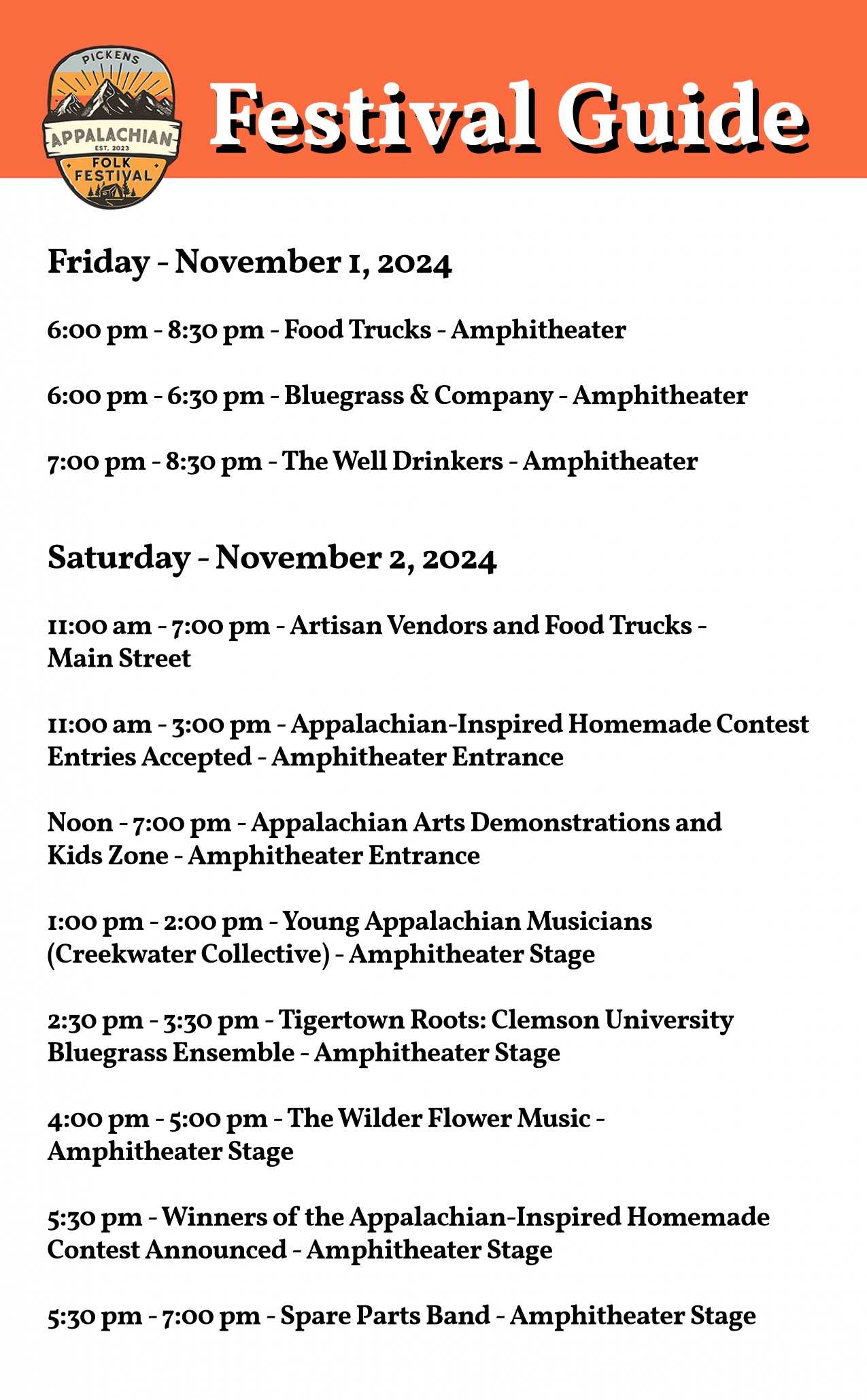 pickens appalachian folk festival guide 2024 r3 for website page 0001