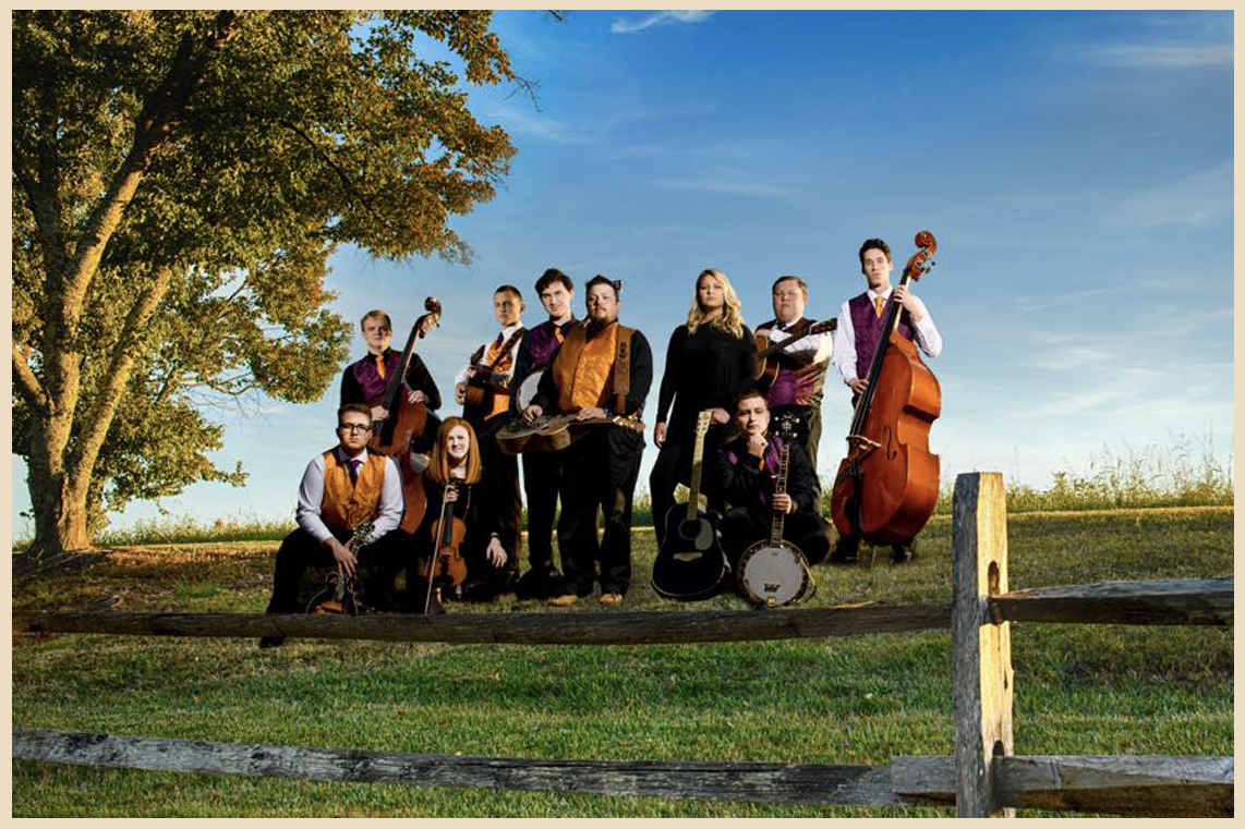 the clemson bluegrass ensemble with border